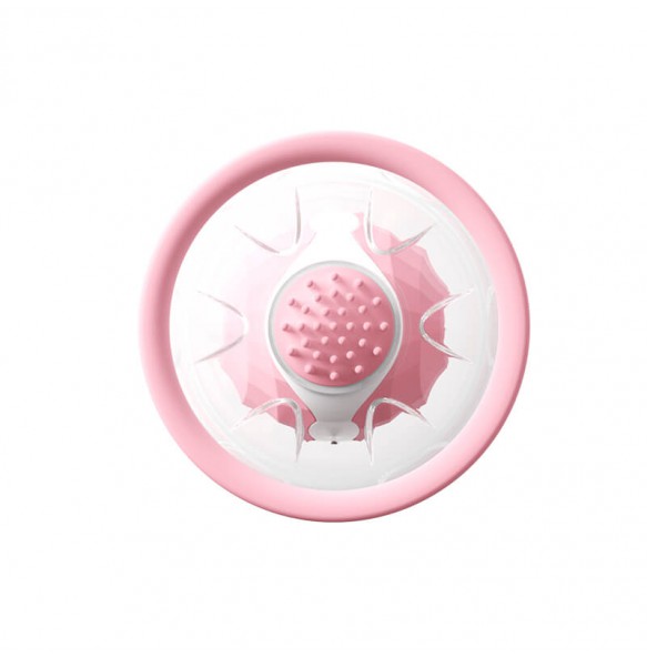 MizzZee - Shuyue Breast Rotation Suction Cup (Chargeable - Pink)